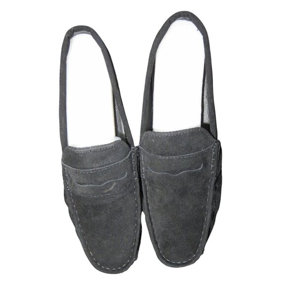 Nubuck Suede Leather Driving Loafers Slip On Moccasins anti-slip antifatigue - Picture 9 of 10